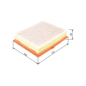 Toyota Auris Hava Filtresi (2013-2018 1.6) Mann Filter