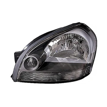 Hyundai Tucson Siyah/Beyaz Sinyalli Sağ Far Lambası (2005-2010) Depo