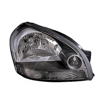 Hyundai Tucson Siyah/Beyaz Sinyalli Sol Far Lambası (2005-2010) Depo